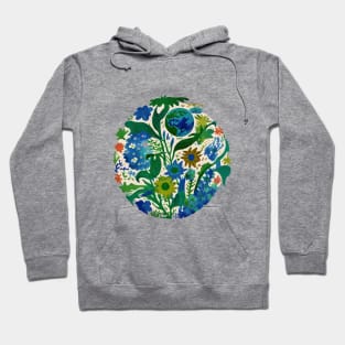 Green Living Happy Earth, plantlover Hoodie